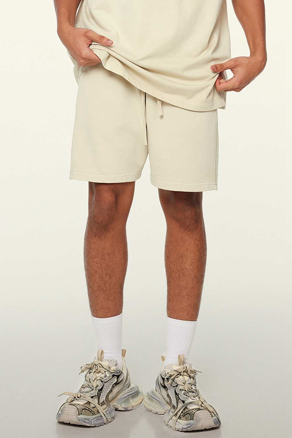 Essential Youth Vintage-Wash Cozy Shorts