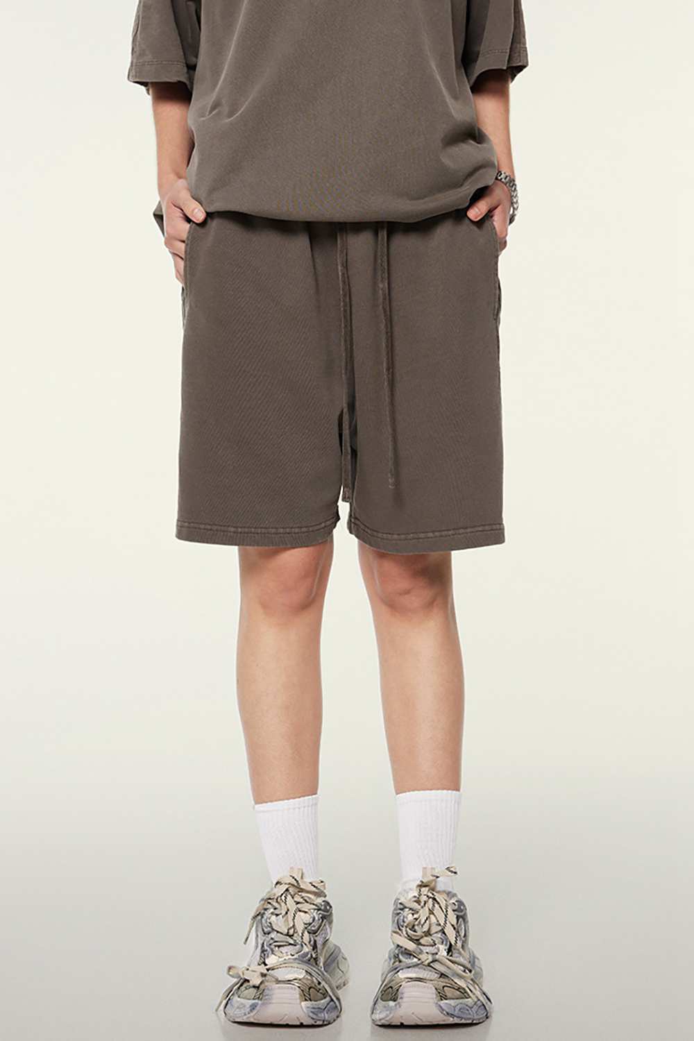 Essential Youth Vintage-Wash Cozy Shorts