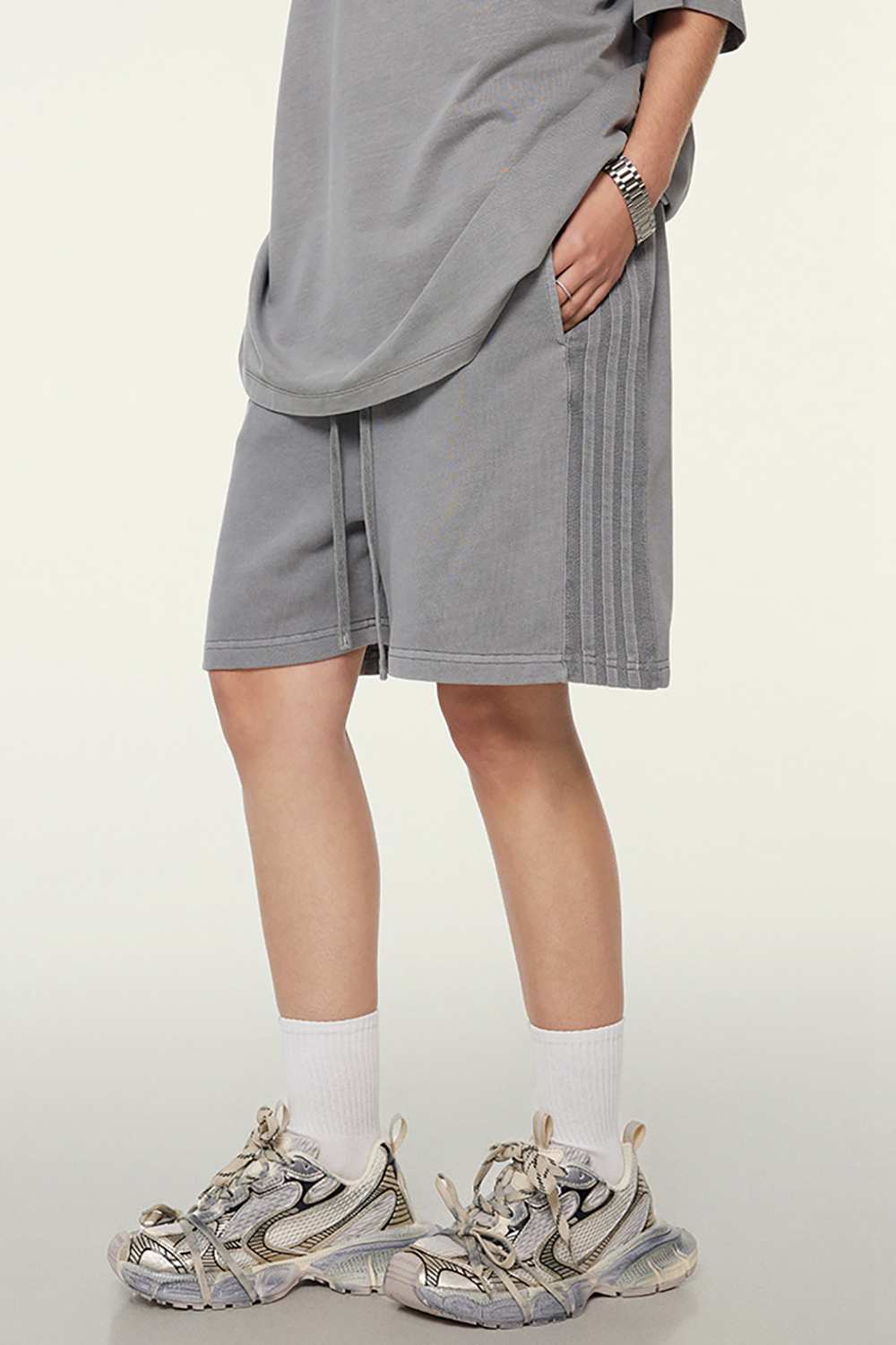 Essential Youth Vintage-Wash Cozy Shorts