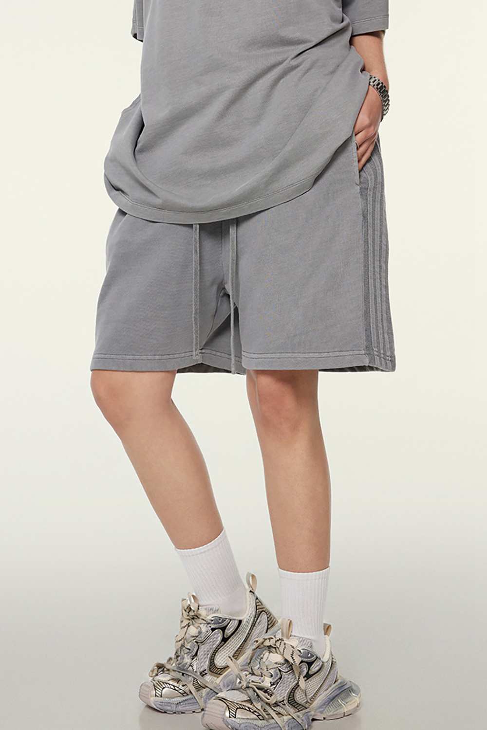 Essential Youth Vintage-Wash Cozy Shorts