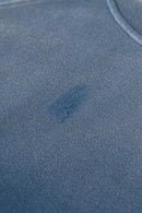 Heavyweight Distressed Washed Tee - Washed Blue