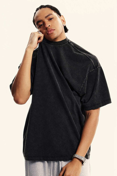 Washed Quick-Dry Cooling Tee - Fried Snowflakes