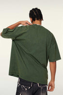 Washed Quick-Dry Cooling Tee - Blackish Green