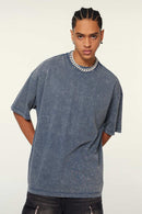 Washed Quick-Dry Cooling Tee - Washed Blue
