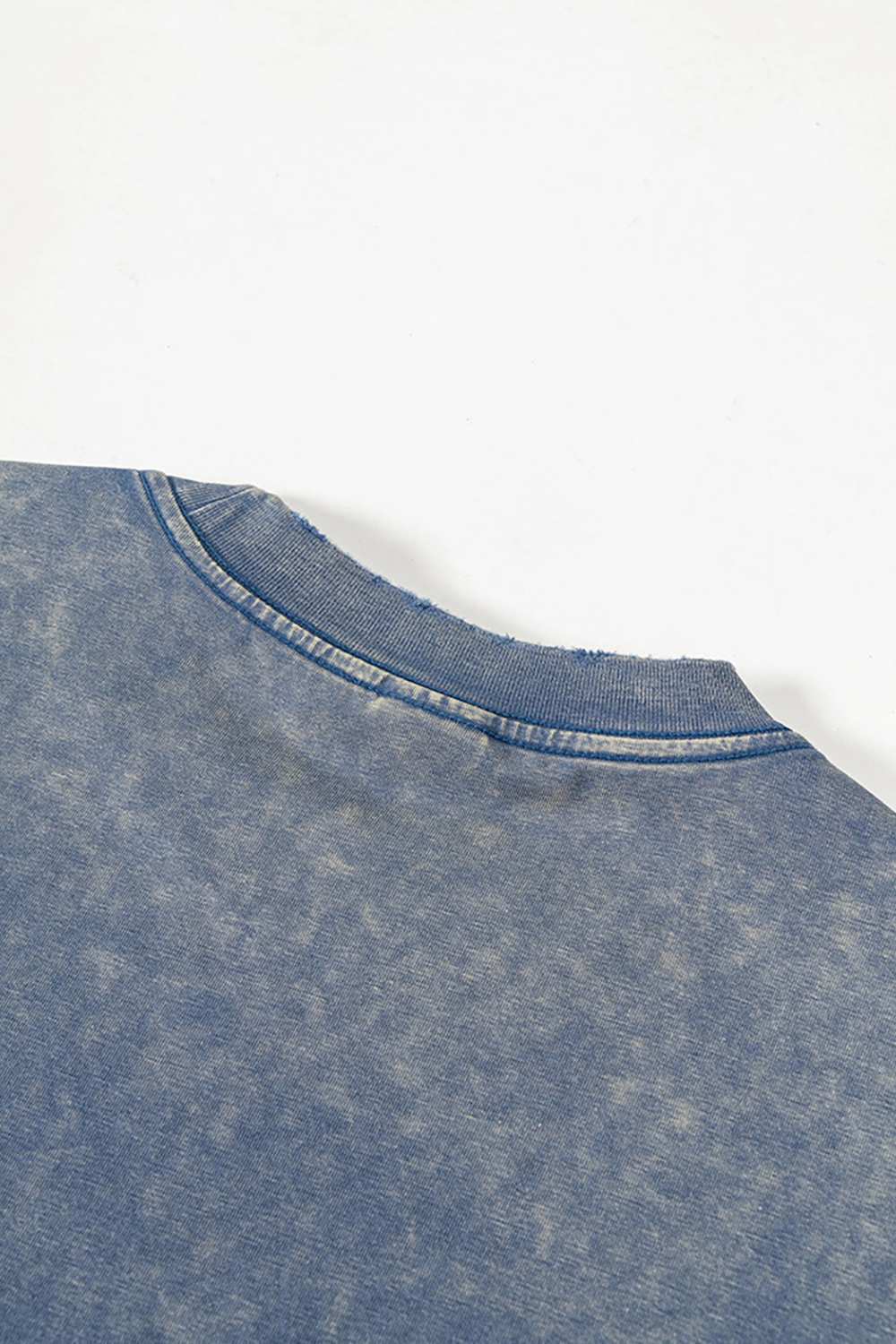 Washed Quick-Dry Cooling Tee - Washed Blue