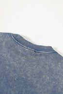 Washed Quick-Dry Cooling Tee - Washed Blue