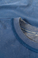 Washed Quick-Dry Cooling Tee - Washed Blue