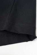 Quick-Drying Sorona Graphic T-Shirt in Metallic Black - product detail close-up