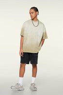 Faded Gradient Heavyweight Tee - Sand