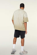Faded Gradient Heavyweight Tee - Sand