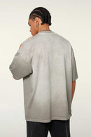 Faded Gradient Heavyweight Tee - Light Gray