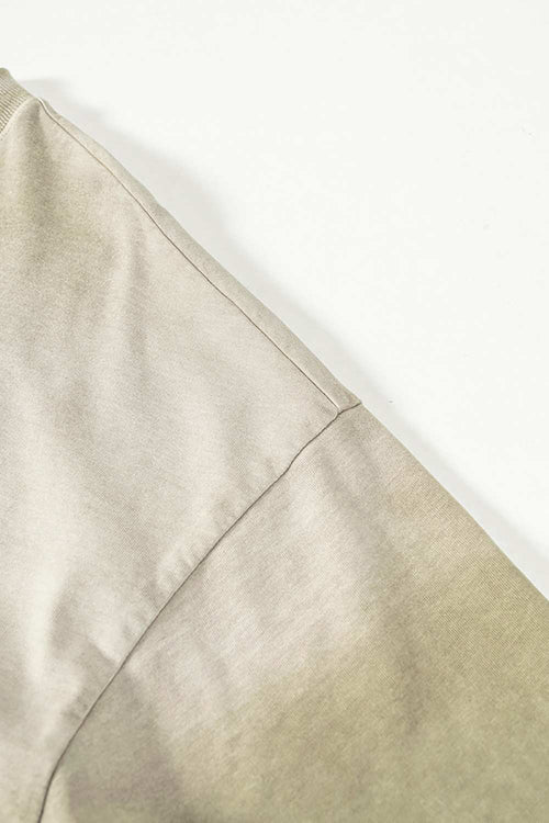 Faded Gradient Heavyweight Tee - Sand