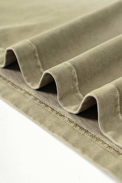 Faded Gradient Heavyweight Tee - Sand