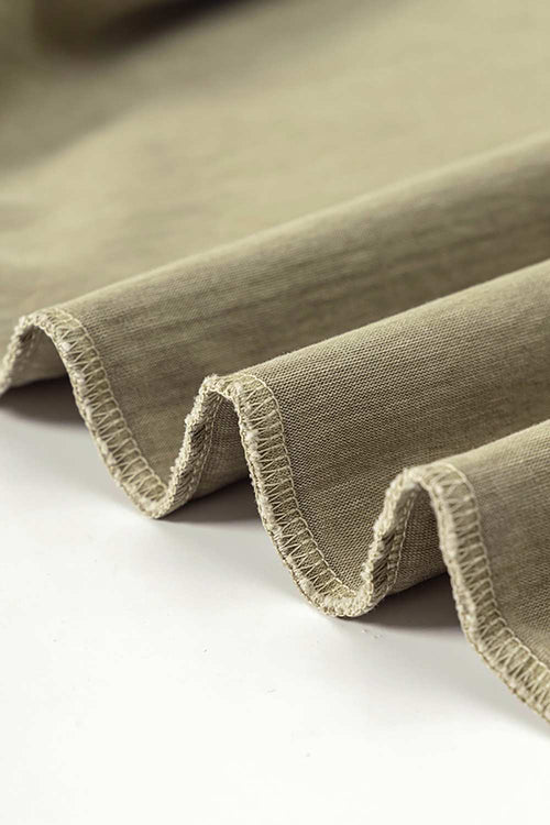 Faded Gradient Heavyweight Tee - Sand