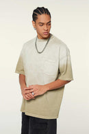Faded Gradient Heavyweight Tee - Sand