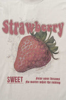 Cooling-Touch Strawberry Tee - Sandy Apricot
