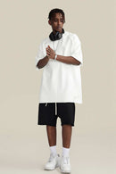 Heavyweight Wax-Dyed Tee - Off White