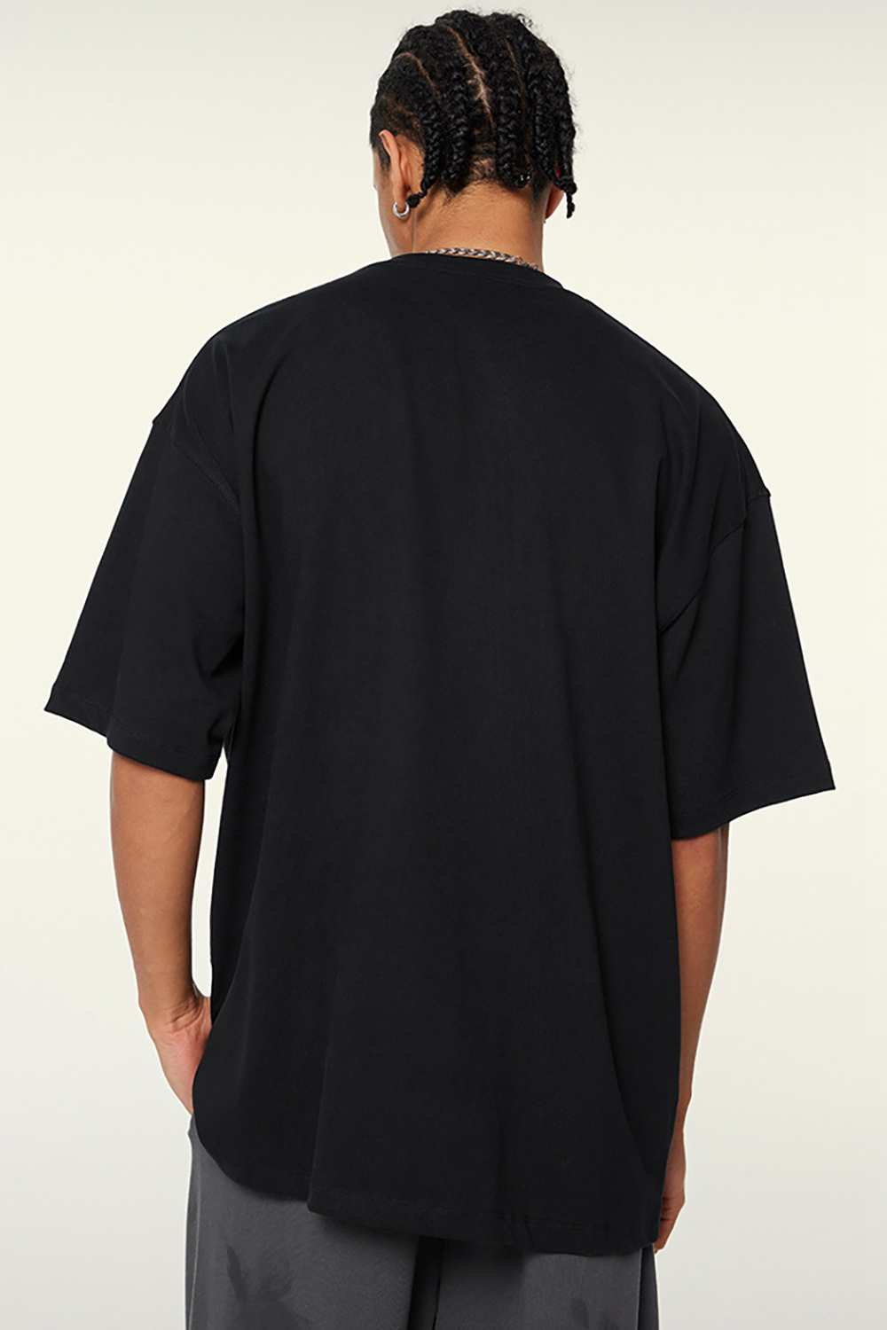 Heavyweight Washed Tee - Black