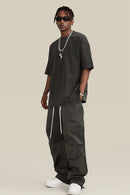 Heavyweight Washed Tee - Dark Gray