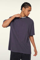 Heavyweight Washed Tee - Grape Purple