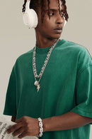 Heavyweight Washed Tee - Green
