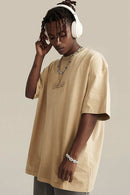 Heavyweight Washed Tee - Khaki