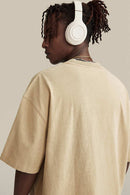 Heavyweight Washed Tee - Khaki