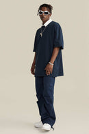 Heavyweight Washed Tee - Royal Blue