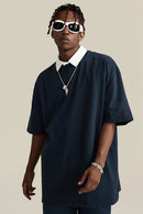 Heavyweight Washed Tee - Royal Blue