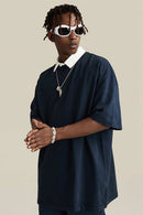 Heavyweight Washed Tee - Royal Blue
