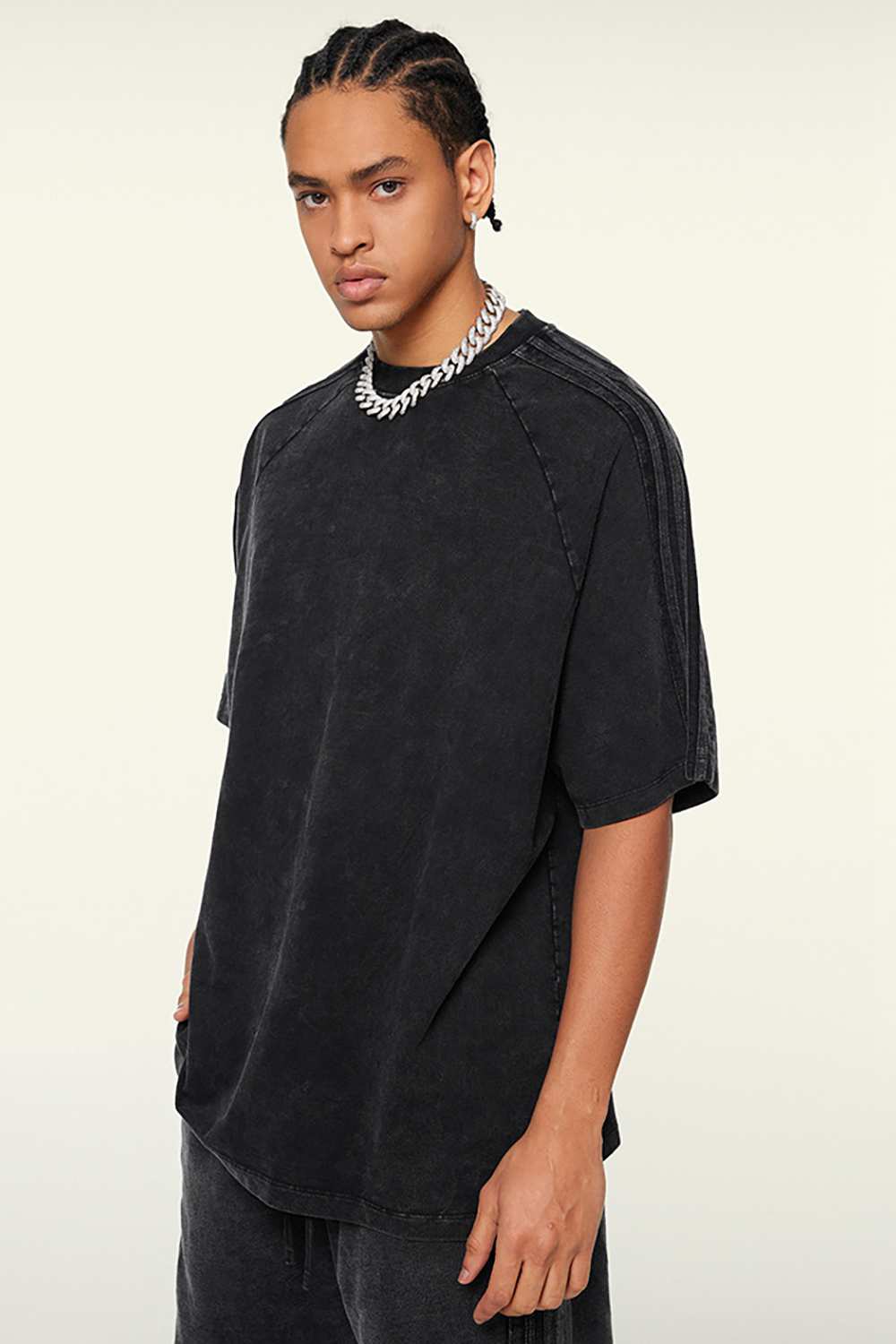 Washed Heavyweight Vintage Tee - Fried Snowflakes