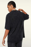 Washed Heavyweight Vintage Tee - Fried Snowflakes