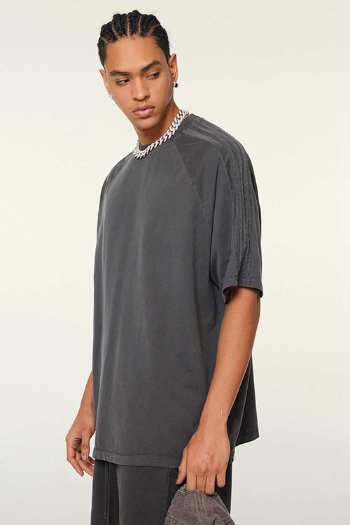 Washed Heavyweight Vintage Tee - Dark Gray