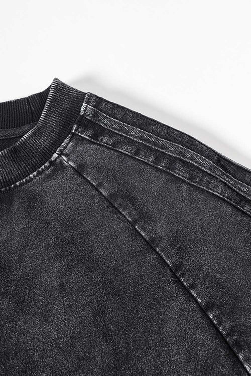 Washed Heavyweight Vintage Tee - Fried Snowflakes