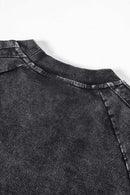 Washed Heavyweight Vintage Tee - Fried Snowflakes