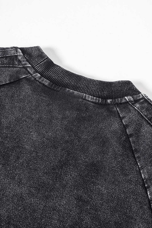 Washed Heavyweight Vintage Tee - Fried Snowflakes