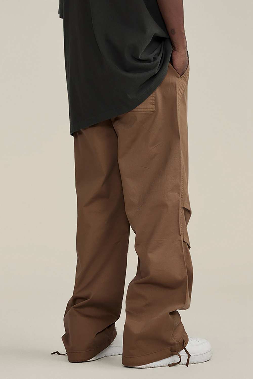 Men's Vintage High Street Cargo Pants - Washed Urban Explorer Trousers