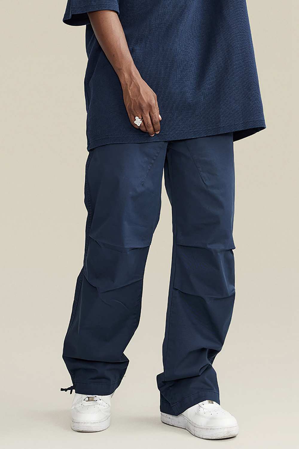 Men's Vintage High Street Cargo Pants - Washed Urban Explorer Trousers