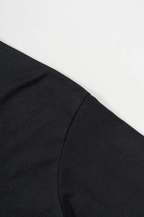 Relaxed Fit Graphic Short Sleeve Tee - Metallic Black