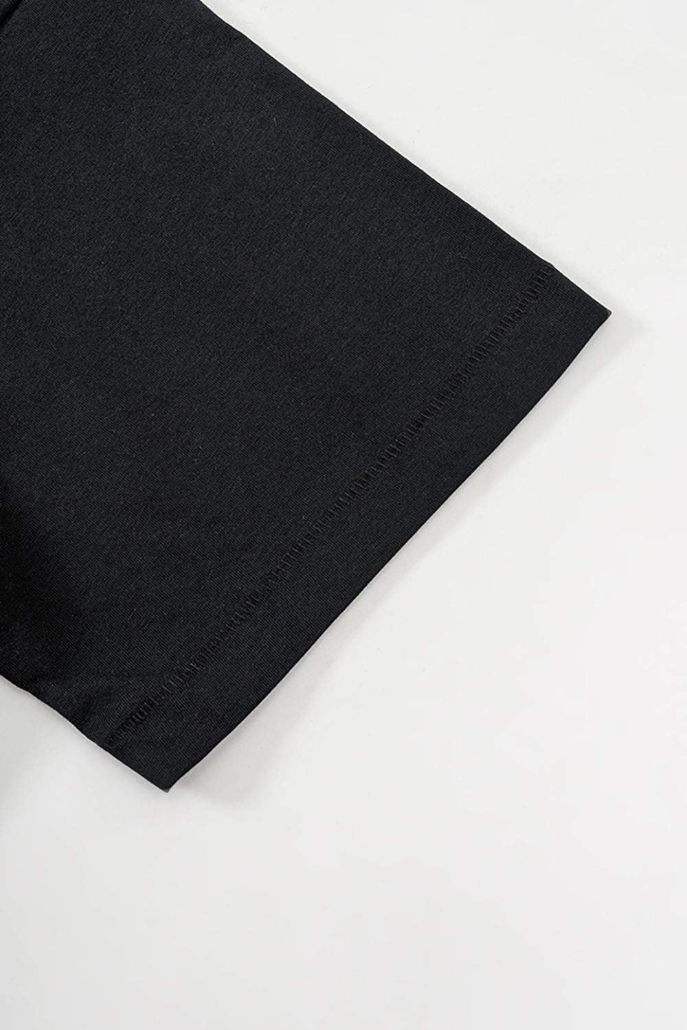 Relaxed Fit Graphic Short Sleeve Tee - Metallic Black