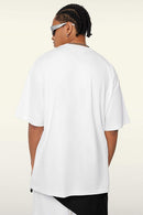 Relaxed Fit Graphic Short Sleeve Tee - Teeth White