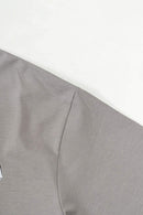 Cool-Touch Playing-Card Graphic Tee in Gray - product detail close-up