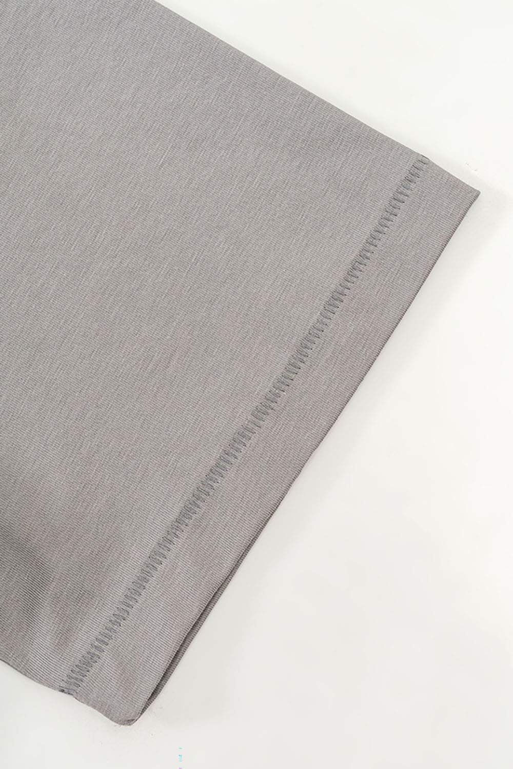 Cool-Touch Playing-Card Graphic Tee in Gray - product detail close-up