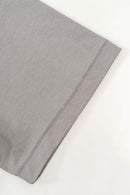 Cool-Touch Playing-Card Graphic Tee in Gray - product detail close-up