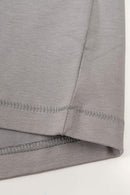 Cool-Touch Playing-Card Graphic Tee in Gray - product detail close-up