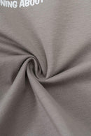 Cool-Touch Playing-Card Graphic Tee in Gray - product detail close-up