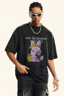 Washed Gradient Quick-Dry Tee - Fried Snowflakes