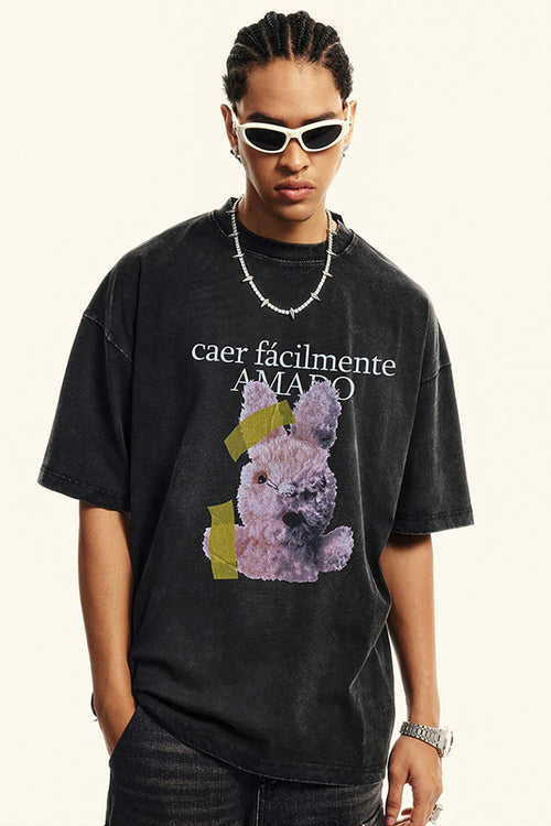 Washed Gradient Quick-Dry Tee - Fried Snowflakes