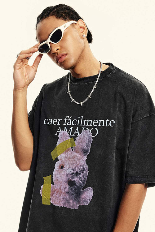 Washed Gradient Quick-Dry Tee - Fried Snowflakes