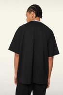 Washed Active Performance Graphic Tee - Metallic Black